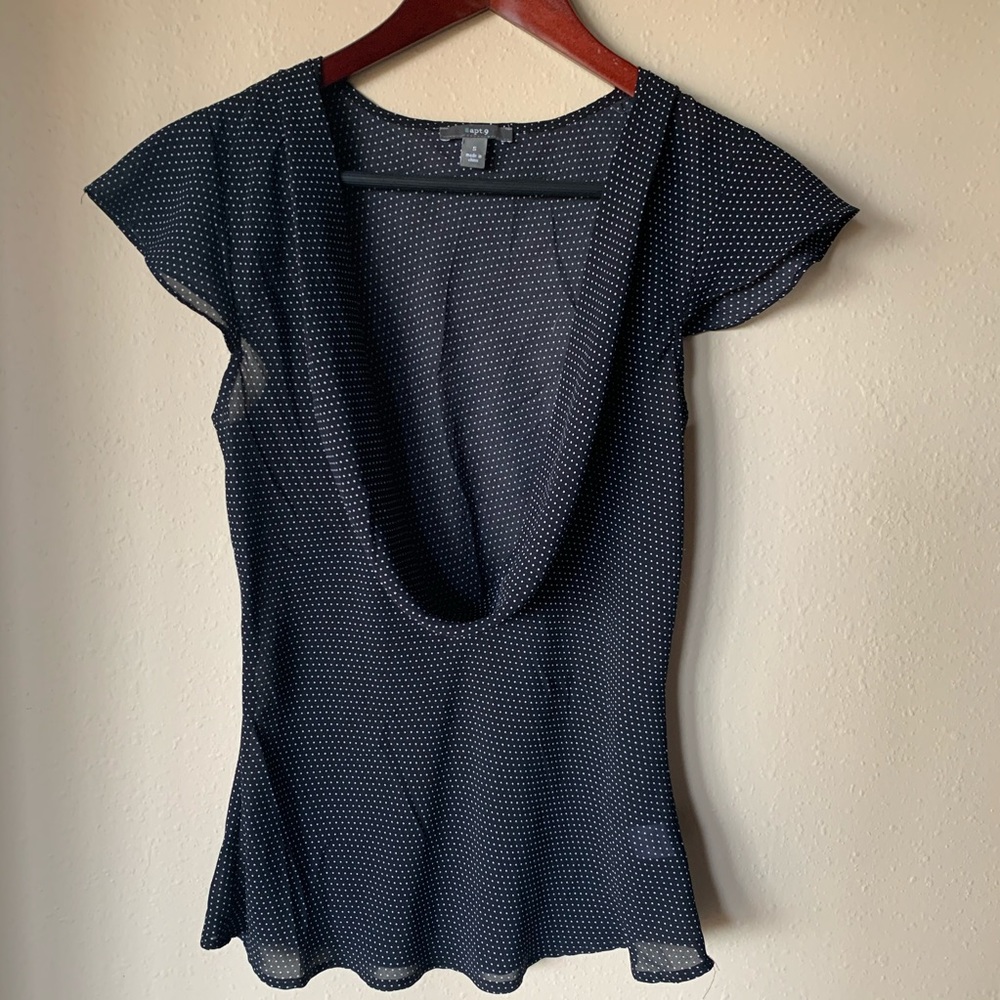 Apt 9 Swoop Neck Blouse